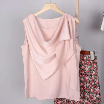 French Fashion Sexy Halter Shawl Sleeveless Top Vest Fendax 0