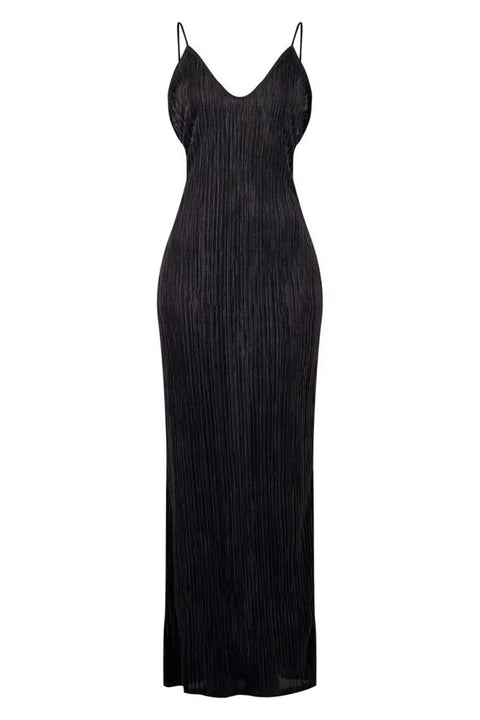 Trendsi Made in US Backless Printed Maxi Cami Dress
