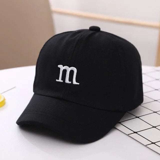 Baseball Cap Boy Letter M Embroidered Children's Cotton Spring and Autumn Hat Cap Fendax 0
