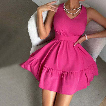 Summer Fashion Personalized Halter Dress Women Fendax 0