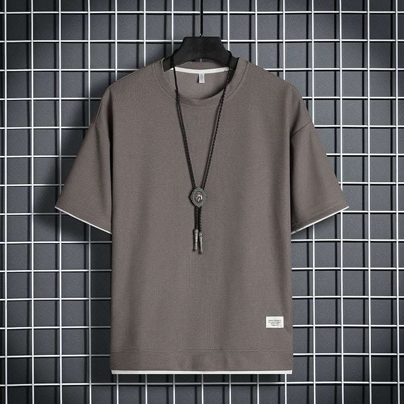 Half Sleeve Trendy All-matching Top Fendax 0