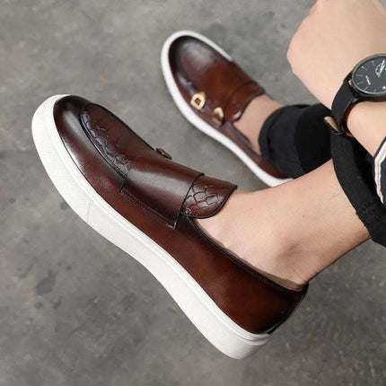 Men's Summer New Fashion Casual Leather Shoes Fendax 0