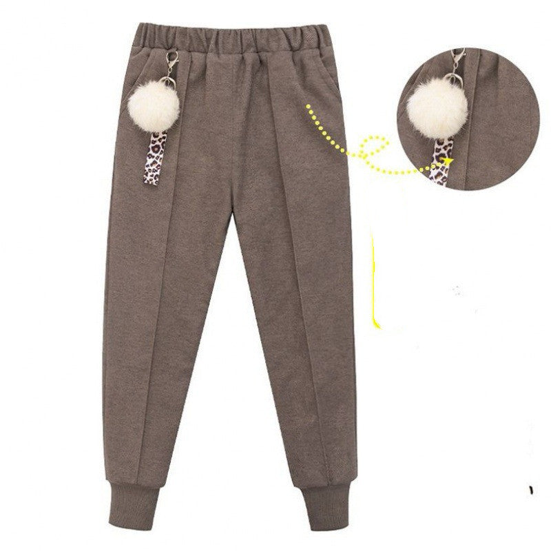 Children's Cotton Woolen Trousers