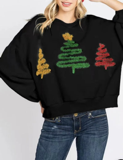 Christmas Casual Pullover Long Sleeve Sweater