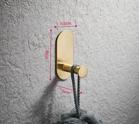 Single Bar Towel Rack Bathroom Hook Bathroom Pendant Fendax 0
