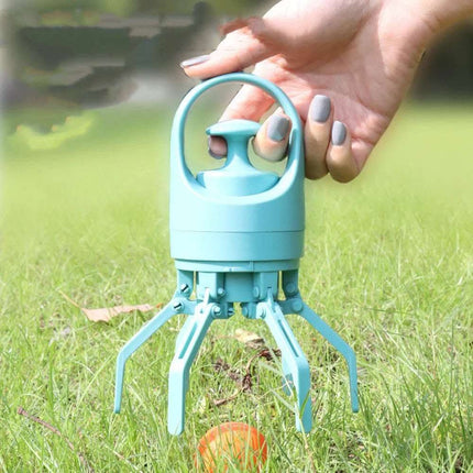 Portable Lightweight Dog Pooper Scooper With Built-in Poop Bag Dispenser Eight-claw Shovel For Pet Toilet Picker Pet Products Fendax 0