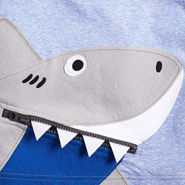 Boy'S T-Shirt Knitted Cotton Short Sleeve Cartoon Children'S T-Shirt Fendax 0