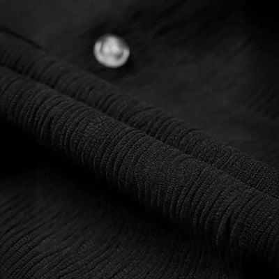 Elastic Waist Shorts Plain Young Two-piece Set Fendax 0