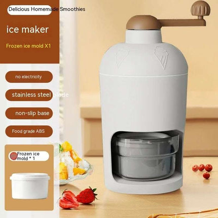 Manual Ice Crusher Household Small Ice Crushing Stall Hand Ice Breaking Ice Maker Fendax 0