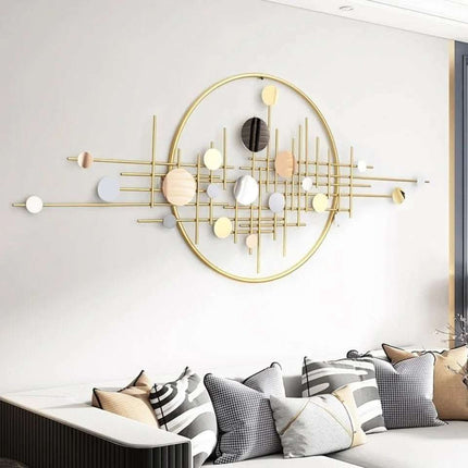 Light Luxury Wrought Iron Home Living Room Wall Decoration Fendax 0