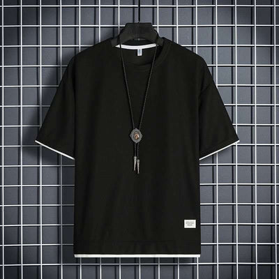 Half Sleeve Trendy All-matching Top Fendax 0