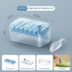 Sky Blue Single Layer 28 Grid