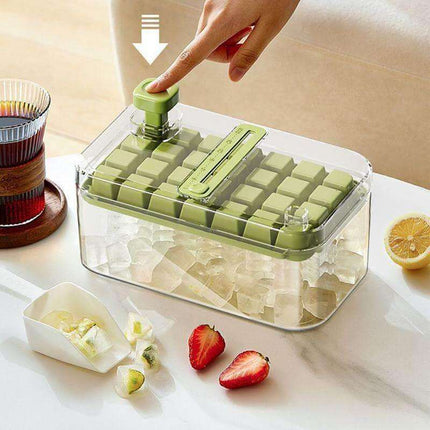 28 56 Grids Reusable Ice Mold Ice Cubes Tray DIY Moulds Ice Cubes Maker Release Homemade Ice Cubes Tray Mold Home Ice Making Tool Fendax 0