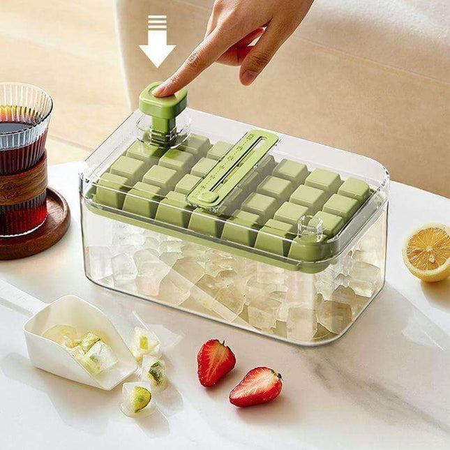 28 56 Grids Reusable Ice Mold Ice Cubes Tray DIY Moulds Ice Cubes Maker Release Homemade Ice Cubes Tray Mold Home Ice Making Tool Fendax 0