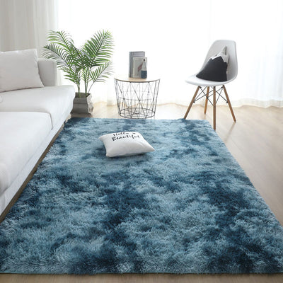 Living Room Plush Tie-dyed Carpet