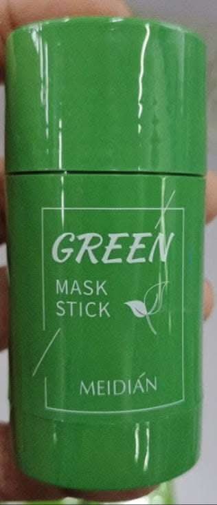 Cleansing Green Tea Mask Clay Stick Oil Control Anti-Acne Whitening Seaweed Mask Skin Care Fendax 0
