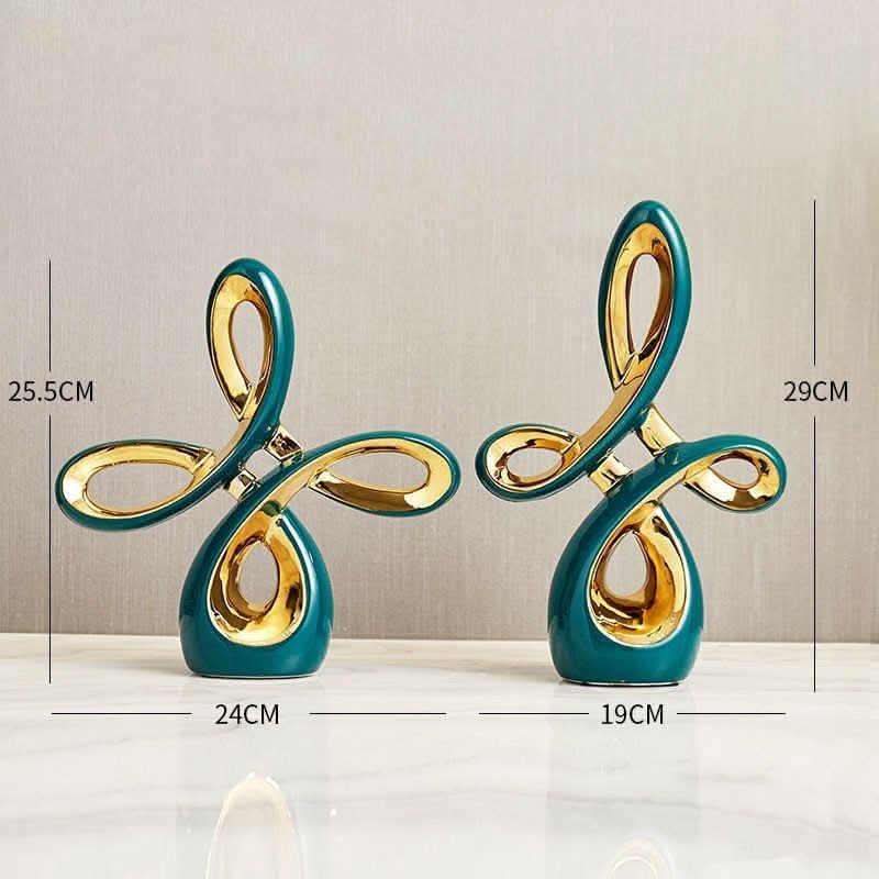 Modern Minimalist Ceramic Ornaments Light Luxury Home Fendax 0