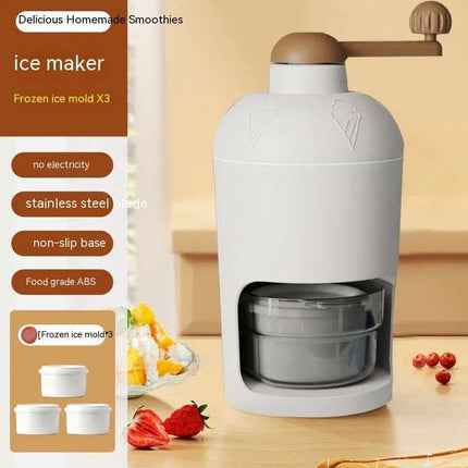 Manual Ice Crusher Household Small Ice Crushing Stall Hand Ice Breaking Ice Maker Fendax 0