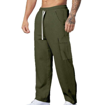 Autumn Retro Leisure Cargo Men's Versatile Loose-fitting Wide-leg Trousers Fendax 0