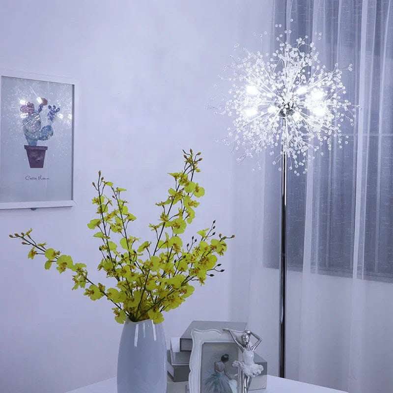 Luxury Decorative Vertical Crystal Floor Lamp Fendax 0