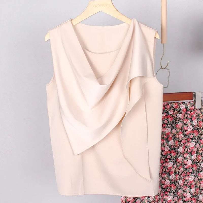 French Fashion Sexy Halter Shawl Sleeveless Top Vest Fendax 0