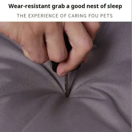 Luxury Bed For Dog Scratch Resistant Wear-resistant Waterproof Pad Pet Cat Nest Dog Cushion Soft High Rebound Sofa Dogs Supplies Fendax 4