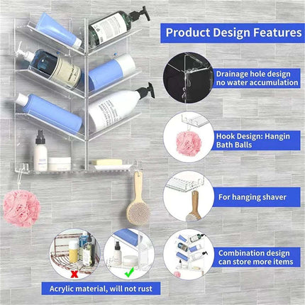 Perfume Storage Bathroom Bathroom Storage Rack Fendax 0