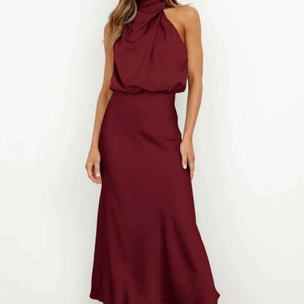Summer Sleeveless Dress Ins Fashion Elegant Evening Party Club Clothing For Women Fendax 0