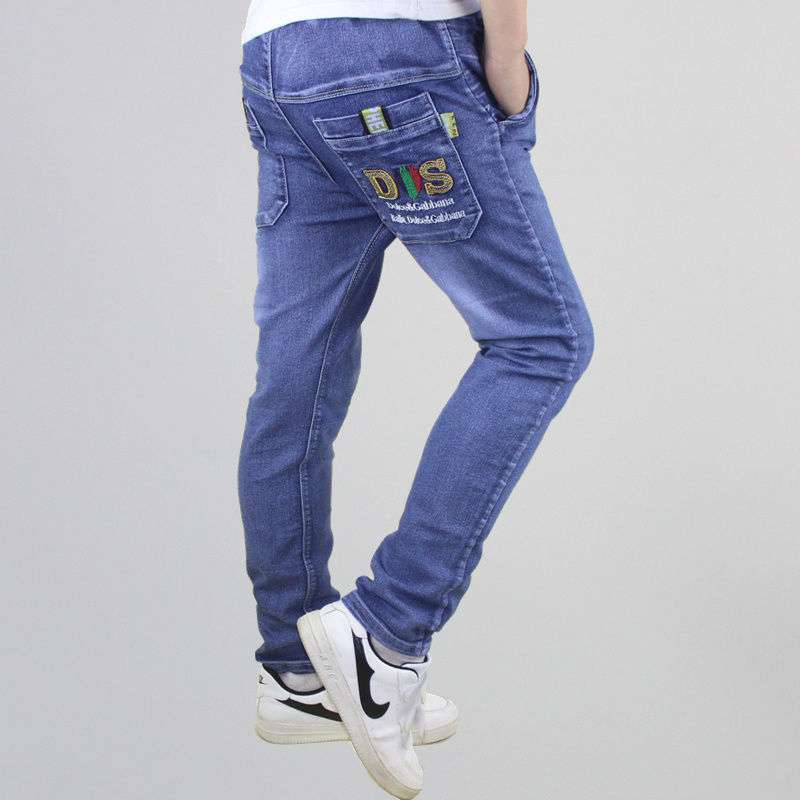 Boys Casual Pants Straight Stretch