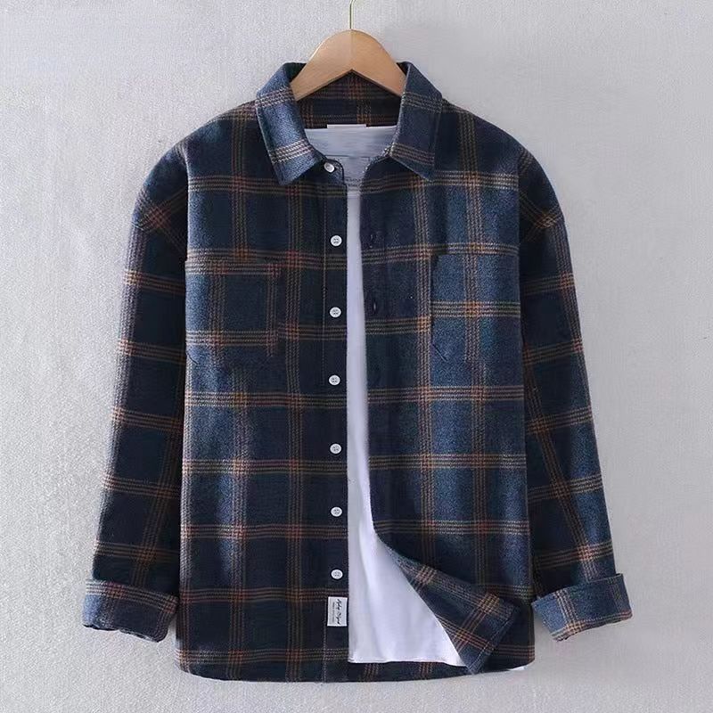 Casual Plaid Long Sleeve Shirt
