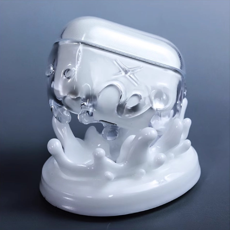 Transparent Bluetooth Earbuds Case