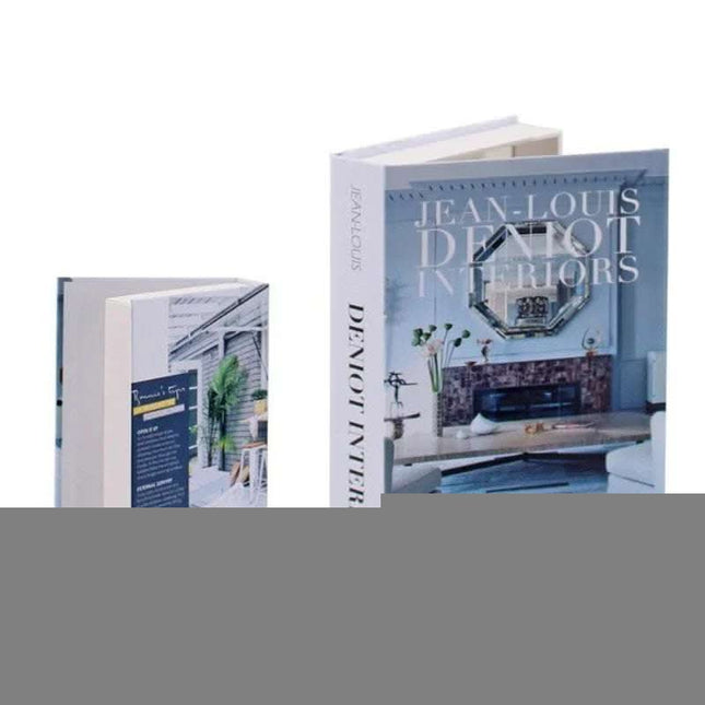 Fashion Fake Books For Decoration Storage Luxury Decorative Fendax 0