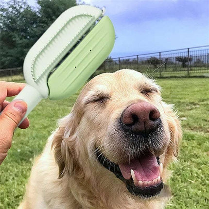 3 In 1 Pets Grooming Brush With Water Tank Fendax 0
