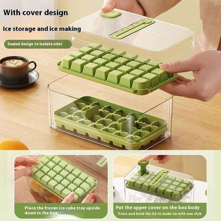 28 56 Grids Reusable Ice Mold Ice Cubes Tray DIY Moulds Ice Cubes Maker Release Homemade Ice Cubes Tray Mold Home Ice Making Tool Fendax 0