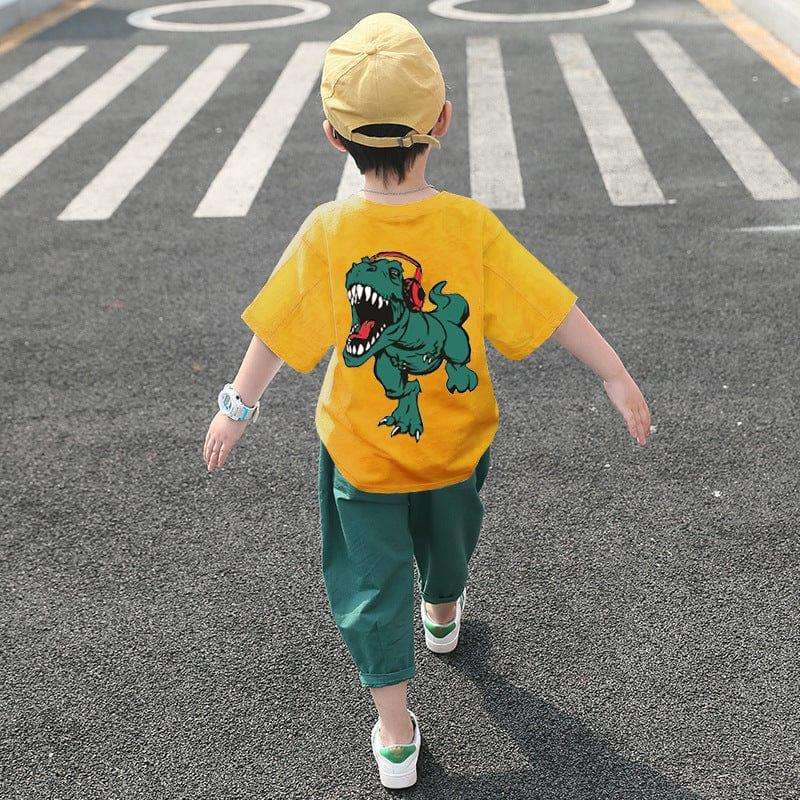 Children's Clothing Boys Summer Suits Western-style Clothes Boys Summer Handsome Short Sleeves Fendax 0