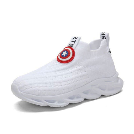 Children's Shoes Men's Knitted Shoes Small White Shoes Fendax 0