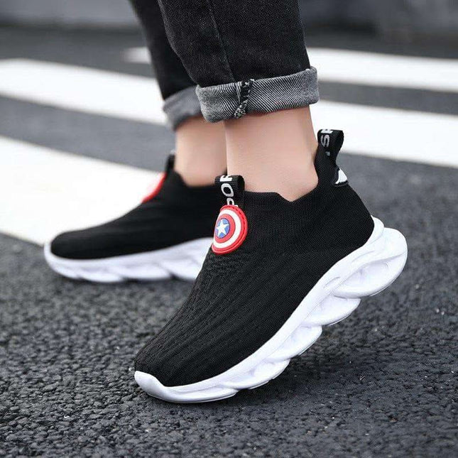 Children's Shoes Men's Knitted Shoes Small White Shoes Fendax 0