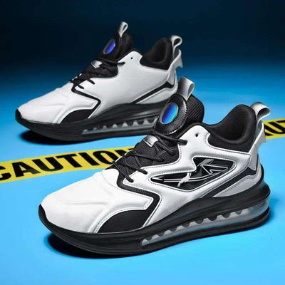 Color-matching Lace-up Air Cushion Sneakers Men's Lightweight Thick-soled Daddy Shoes Fashion Casual Running Sports Casual Shoes Fendax 4