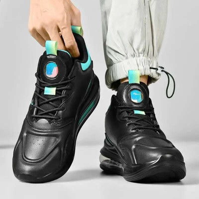 Color-matching Lace-up Air Cushion Sneakers Men's Lightweight Thick-soled Daddy Shoes Fashion Casual Running Sports Casual Shoes Fendax 4