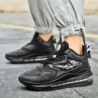 Color-matching Lace-up Air Cushion Sneakers Men's Lightweight Thick-soled Daddy Shoes Fashion Casual Running Sports Casual Shoes Fendax 4