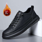 Black Plus Velvet Cotton Shoes / 38
