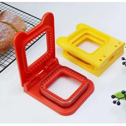 Creative Breakfast Making Sandwich Cutter Hemming Square Sandwich Kitchen Gadgets Fendax 0