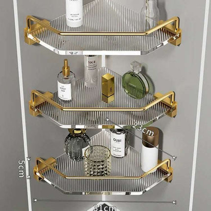 Acrylic Washroom Bathroom Shelving Fendax 0