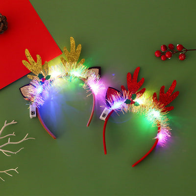 Christmas Hair Band Glowing Headband