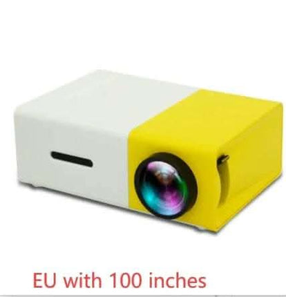 Portable Projector 3D Hd Led Home Theater Cinema HDMI-compatible Usb Audio Projector Yg300 Mini Projector Fendax 0