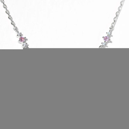 Cute Sweet Bracelet Loving Heart Zircon Bowknot Bracelet Fendax 0