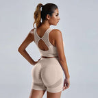 Beige / Bra and Short / S