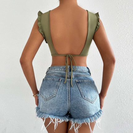 Ladies Fashion Summer Bottoming T-Shirt Tops Fendax 0