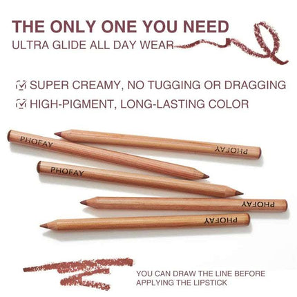 PHOFAY Nude Lipliner Kit Fendax 4