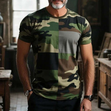 Sale 3D Creative Pattern Short Sleeve T-shirt Fendax 0